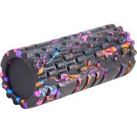 Цилиндр рельефный для фитнеса Larsen EG02 Ø13см х 33 см multicolor Style1 / AL