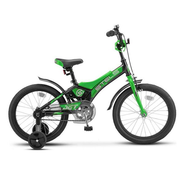 Велосипед Stels 18" Jet Z010 (LU087404) (Чёрный/Зелёный) / 25897