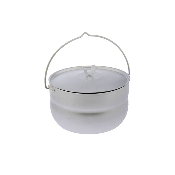 Котелок ШТАМП  4,5 л, с крышкой, алюминиевый / 91281