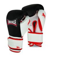 Перчатки тренировочные Lonsdale Haydock 12oz черн/бел. / 160063 12 BK/WH