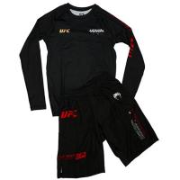 Комплект рашгард/шорты VENUM UFC 178,  взрослый, цвет черный, 2XL / WS