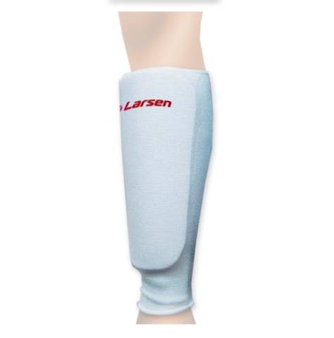 Защита голени Larsen белый L / Аль