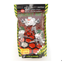 Шары для страйкбола  0.23g/1kg Taiwan White (ANGRY BBs) / AG-023