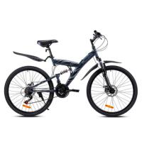 Велосипед 26" рама 18" 21sp KRYPTON PHANTOM серый полис чёрный / 737909