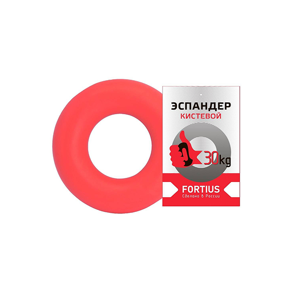 Эспандер кистевой "Fortius" 30 кг (красный) / AL
