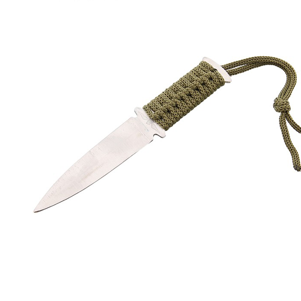 Нож нескладной в оплётке, лезвие spear-point, 18,5 см / 209346