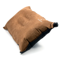 Подушка самонадувающаяся СЛЕДОПЫТ, 46x30x8 cм, премиум, коричневый / PF-KS-08