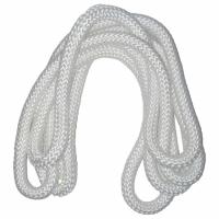 Скакалка белая, 2,5м, для худ/гимнастики, 105гр / ЕК-089Бел+ 15600