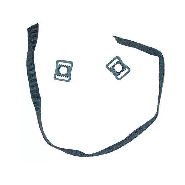 Ремешок для шлема с 2-мя пряжками в упаковке Chin Strap 1-piece,Black Black