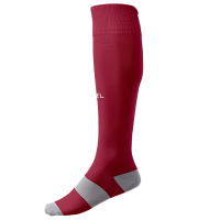 Гетры футбольные Jögel CAMP BASIC SOCKS JC1GA0122.83, гранатовый/серый/белый (43-45) / 21432