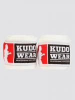 Бинты соревновательные КУДО (2,5 метра, белый) / KUDOWEAR