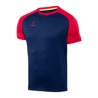 Футболка   игровая  Jogel  CAMP Reglan Jersey (JFT-1021-K), темно-синий/красный (YL) / 16201