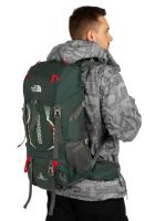 Рюкзак NORTH FACE TNORTHF турист., 50л , В55*Ш32*Г22, алюм. вставки, дождевик, цвет хаки / 703278