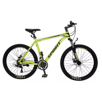 Велосипед TechTeam Sprint 26"х17" белый (зелёный) / TT