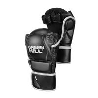 Гибридные перчатки для MMA черно-серые (M) / MMI-603GH