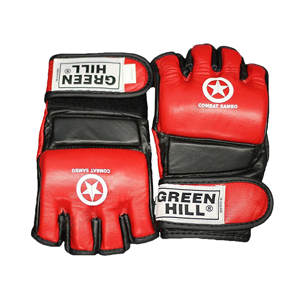 Перчатки MMA Green Hill Combat Sambo (M.красный) / MMC-0026