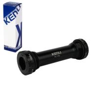 Каретка Fat Bike. Под ось 24мм. KENLI KL-110L. с промыш. подшип. BLACK  STEEL CUPS & TUBE / 725688