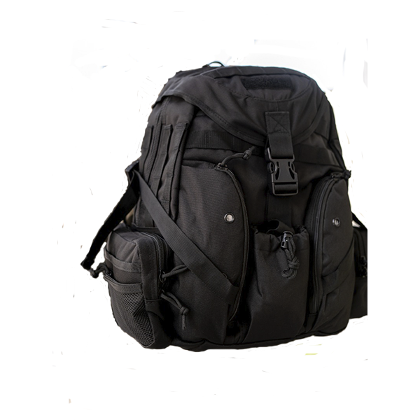 Рюкзак тактический с большим клапаном, black / rep-507-CH-011black