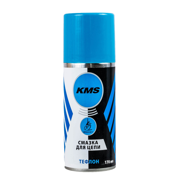 Аэрозоль смазка для цепи "KMS" с тефлоном 170 мл. / 3311009