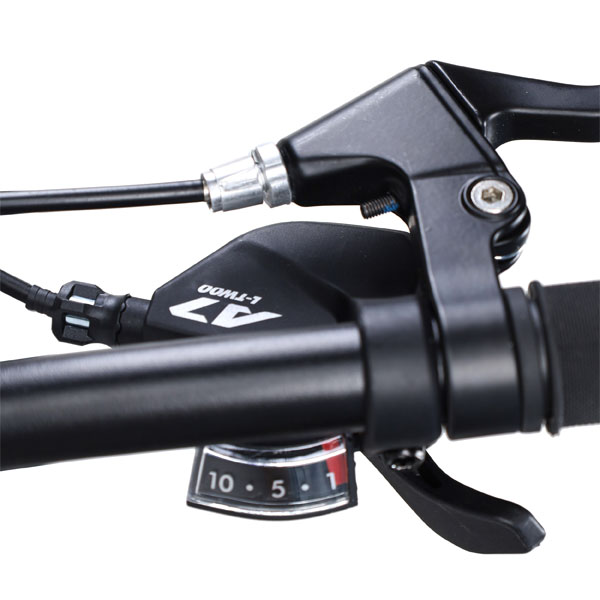 Велосипед 27,5" рама 17" 1х10 sp COMIRON SYSTEM серый бежевый / 704106