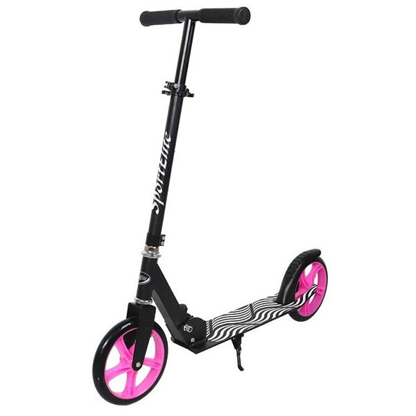 Самокат SportElite черный/фиолетовый / SE-310