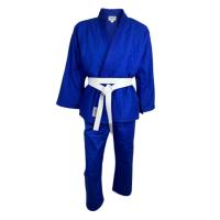 Кимоно для дзюдо OxxFire, DK525, куртка 400-450 г/м2, брюки 220-240 г/м2, синий (0000(100)) / WS