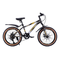Велосипед 20" рама 12" 7sp GT2007 BTM COMIRON REBEL чёрный / 685580