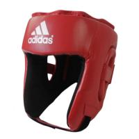 Шлем боксерский Adidas(SHINE), открытый, красный, найлекс, M(12-13л) / WS