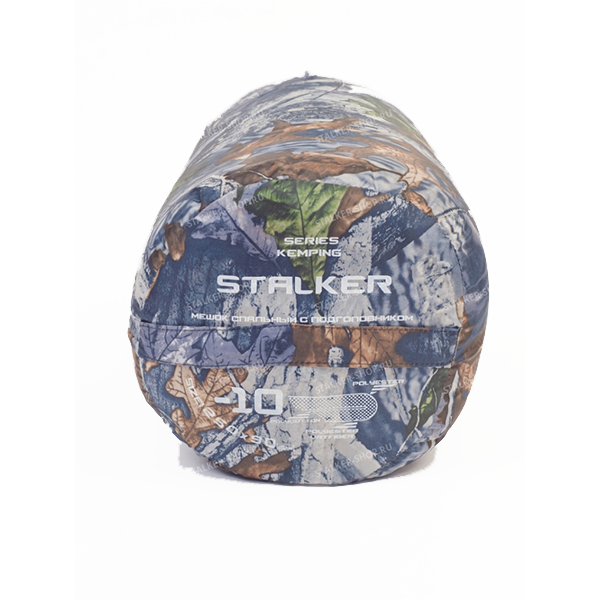 Спальник Stalker Camping (до -10˚С), Лес светлый / ssh-139-10apg2