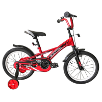 Велосипед TechTeam Quattro 16" красный (сталь) / TT