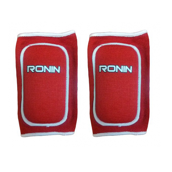 Наколенники Ronin красный, поролоновый наполнитель, х/б, эластик / 9266