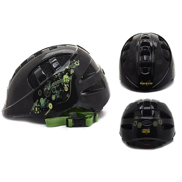 Шлем детский Vinca VSH 8 "Robocop" р-р S(48-52см), черный