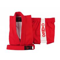 Костюм для самбо OXXFIRE, 500гр/м2, красный, 00/120 / WS