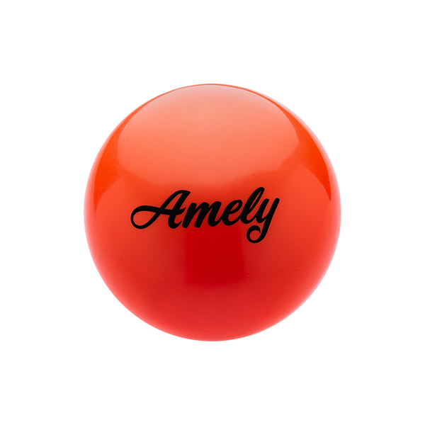 Мяч для х/г Amely AGB-101 15 см, оранжевый / 12845