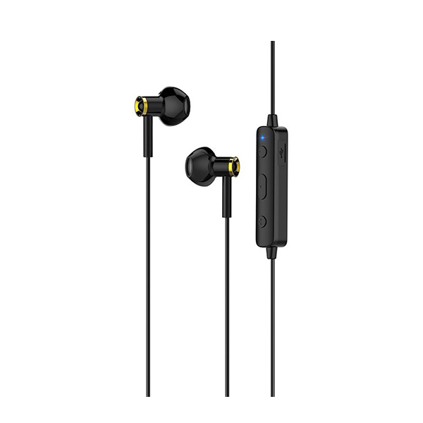 Наушники Bluetooth HOCO ES21 Wonderful Black/Gold
