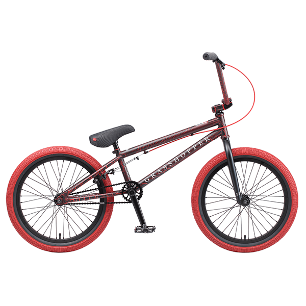 Велосипед TechTeam Grasshoper 20" черно-красный