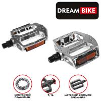 Педали 9/16" с подшипником Dream Bike, алюминиевые / 2867929