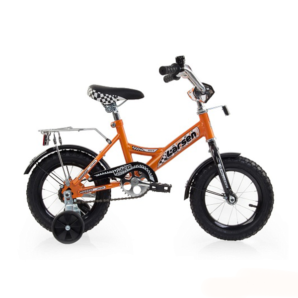 Велосипед Larsen kids 12" (16,12") Оранжевый / AL
