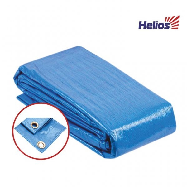 Тент укрывной 4x6 Helios синий 60 г/м2 (HS-BL-4*6-60g) / 58242