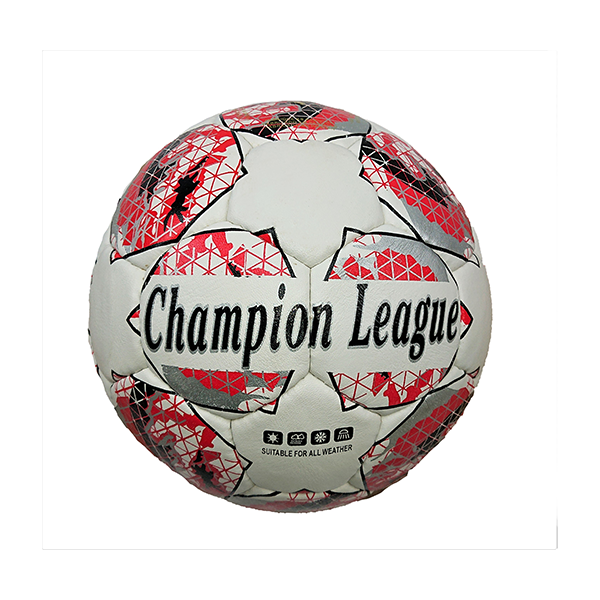 Мяч футбольный CHAMPION LEAGUE, белый/красный, №5 / WS