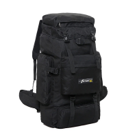 Рюкзак туристический PANYANNZHE Extreme 80л, В75*Ш35*Г25см., цв. черный (146-005) (25) / 702373