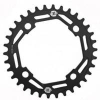 Звезда Narrow Wide PCD-104 для системы шатунов велосипеда 36 зуба, стальная, фирма VELO / 3002620-35