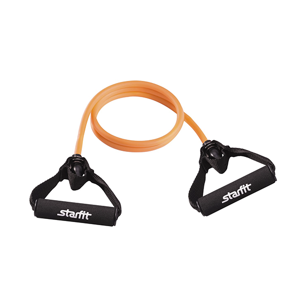 Эспандер многофункциональный STARFIT ES-602 8*12*1400 мм, оранжевый / 8702