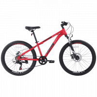 Велосипед TechTeam Storm 24"х13" красный 2023 / TT