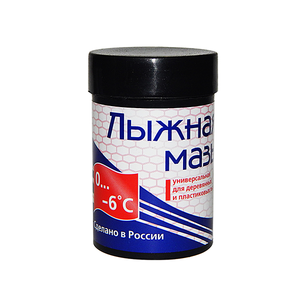 Мазь (сцепления) лыжная (35гр баночка) 0-6 С "Gekars" / SS