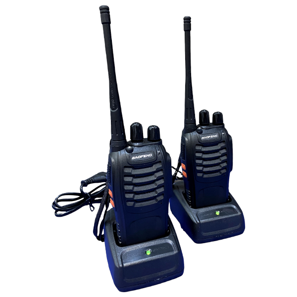Рации Baofeng BF-888S (UHF) в комплекте 2шт