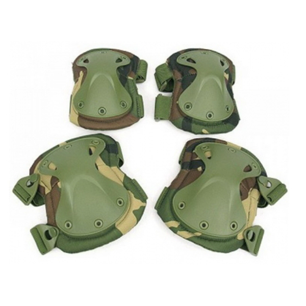 Наколенники+налокотники SWAT Green / KP-02G