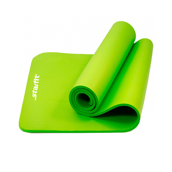 Коврик для йоги STARFIT FM-301 NBR 183x58x1,0 см, зеленый / 7249