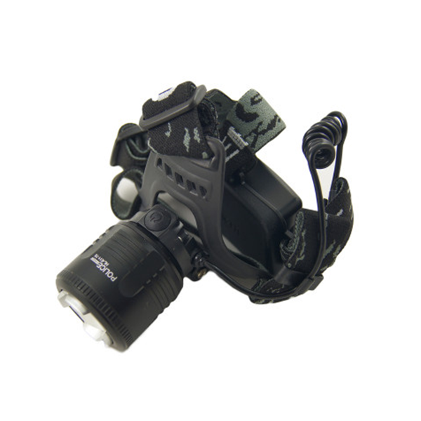 Фонарь налобный аккумуляторный HL-K11-T6 zoom / 15210