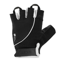 Перчатки для фитнеса STARFIT WG-202, черный/белый (L) / 4447